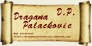 Dragana Palačković vizit kartica